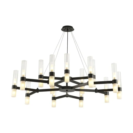 Lampa wisząca duża czarna CANDELA-15 DN1505-15 black - Step Into Design
